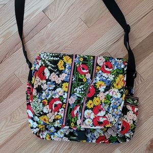 Vera Bradley Poppy fields messenger bag
